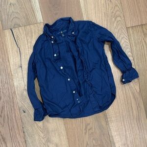 Boys 4t Navy Polo Button-Up Shirt
